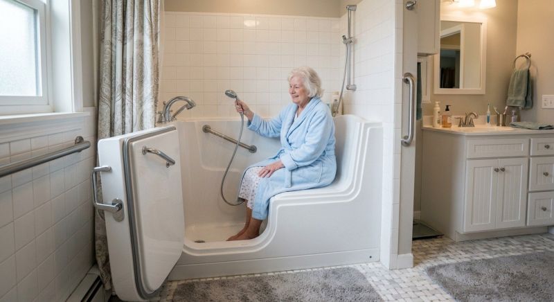 Accessible Tub Installation